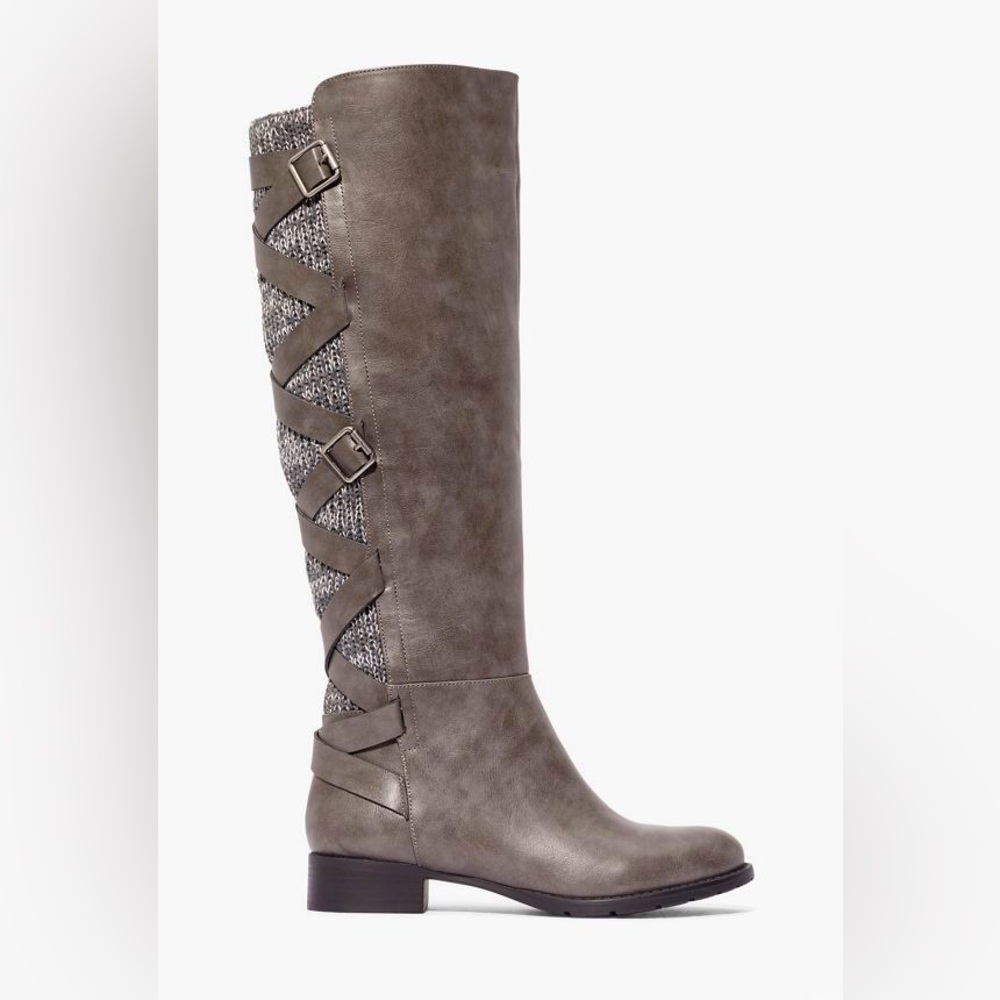 NEW JUSTFAB JULLIP FLAT BOOTS